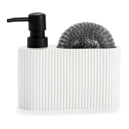 DISPENSADOR JABON ANDREA HOUSE RESINA BLANCO